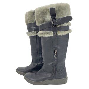 Geox Waterproof Leather Warm Winter Boots SZ 7​​​​​​